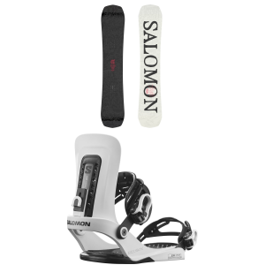 Salomon Salomon Craft Snowboard 2026 - 153 Package (153 cm) + S Mens in Red size 153/S | Nylon - $683.91 at evo
