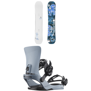 Salomon Salomon Abstract Snowboard 2026 - 162 Package (162 cm) + L Mens in Black size 162/L | Nylon/Rubber - $665.01 at evo