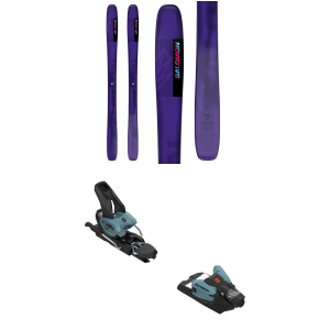 Salomon Salomon QST 98 Skis 2025 - 176 Package (176 cm) + 100 Adult Alpine Bindings in Black size 176/100 - $659.92 at evo