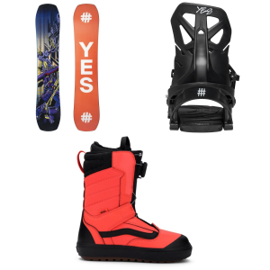 Yes. Kid's Yes. First Basic SnowboardKids' 2026 - 142 Package (142 cm) + S Kids in Black size 142/S | Nylon - $650.65 at evo