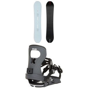 Season Kin Snowboard 2026 - 156 Package (156 cm) + S Mens in Grey size 156/S | Nylon/Aluminum/Bamboo