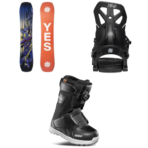 Yes. Kid's Yes. First Basic SnowboardKids' 2026 - 127 Package (127 cm) + S Kids in Black size 127/S | Nylon - $629.86 at evo