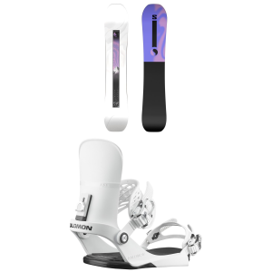 Salomon Women's Salomon Bliss Snowboard 2026 - 151 Package (151 cm) + M Mens in Black size 151/M | Nylon/Aluminum - $620.91 at evo