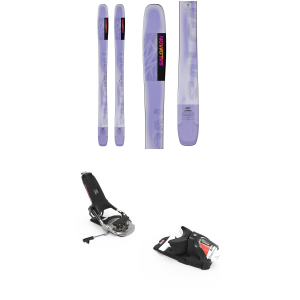 Salomon Women's Salomon QST Lumen 98 Skis 2025 - 160 Package (160 cm) + 115 Adult Alpine Bindings in Black size 160/115 - $609.96 at evo