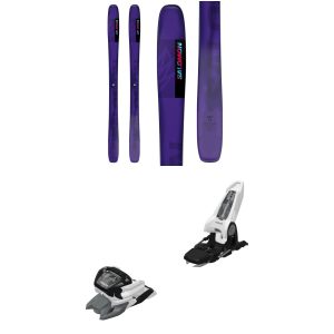 Salomon Salomon QST 98 Skis 2025 - 189 Package (189 cm) + 100 Adult Alpine Bindings in Black size 189/100 - $607.96 at evo
