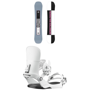 Salomon Salomon Kickback Snowboard 2026 - 148 Package (148 cm) + M Mens size 148/M | Nylon/Aluminum/Rubber - $602.91 at evo