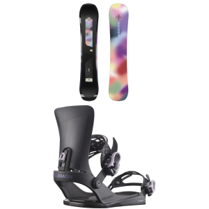 Salomon Women's Salomon Wonder Snowboard 2026 - 144 Package (144 cm) + M Mens in Black size 144/M | Nylon - $602.01 at evo