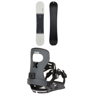 Season Primer Snowboard 2026 - 152 Package (152 cm) + M Mens in Grey size 152/M | Nylon/Aluminum