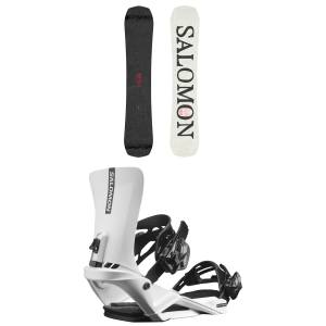 Salomon Salomon Craft Snowboard 2026 - 153 Package (153 cm) + S Mens in Black size 153/S - $593.91 at evo
