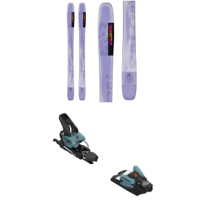 Salomon Women's Salomon QST Lumen 98 Skis 2025 - 176 Package (176 cm) + 100 Adult Alpine Bindings in Black size 176/100 - $589.94 at evo