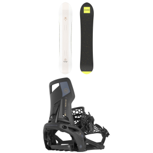 Salomon Salomon HPS Sickstick Snowboard 2025 - 153 Package (153 cm) + S Mens in Cyan size 153/S | Nylon - $589.44 at evo