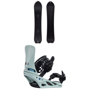 Season Aero Snowboard 2025 - 154 Package (154 cm) + S Womens in Green size 154/S