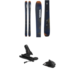 K2 Mindbender 90 C Skis 2025 - 172 Package (172 cm) + 100 Adult Alpine Bindings in Black size 172/100