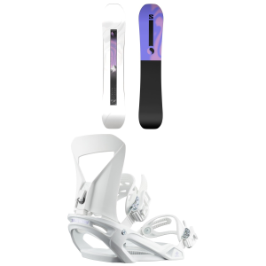Salomon Women's Salomon Bliss Snowboard 2026 - 151 Package (151 cm) + M Womens in White size 151/M - $539.91 at evo