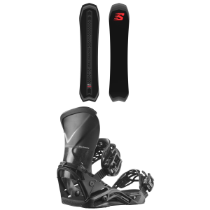 Salomon Salomon Dancehaul Pro Snowboard 2025 - 139 Package (139 cm) + M Mens in Black size 139/M - $535.45 at evo
