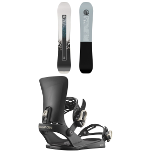 Salomon Salomon Sight X Snowboard 2026 - 153 Package (153 cm) + M Mens in Black size 153/M | Nylon - $534.52 at evo