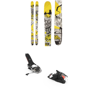 Volkl Volkl Revolt 96 Skis 2025 - 181 Package (181 cm) + 95 Adult Alpine Bindings in Black size 181/95 - $531.96 at evo