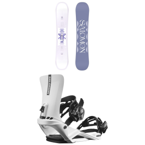 Salomon Women's Salomon Lotus Snowboard 2026 - 138 Package (138 cm) + S Mens in Black size 138/S - $521.91 at evo