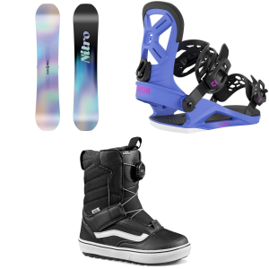 Kid's Nitro Spirit Snowboard Toddlers' 2026 - 116 Package (116 cm) + S Kids in Purple size 116/S | Aluminum