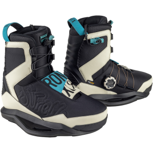 Ronix Ronix Supreme BOA Intuition Wakeboard Bindings 2026 in White size 10 - $499.99 at evo