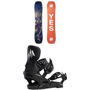 Yes. Kid's Yes. First Basic SnowboardKids' 2026 - 133 Package (133 cm) + S Kids in Black size 133/S - $499.90 at evo