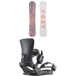 Women's Roxy Raina LTD Snowboard 2026 - 147 Package (147 cm) + M Mens in Black size 147/M | Nylon