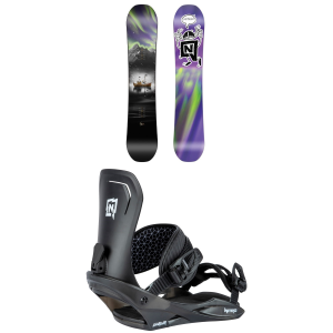Kid's Nitro Future Team Pro x Marcus Kleveland SnowboardBoys' 2026 - 138 Package (138 cm) + M Kids in Black size 138/M