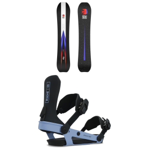 Salomon Salomon Highpath Snowboard 2025 - 153 Package (153 cm) + M Womens in White size 153/M | Aluminum/Rubber - $485.96 at evo