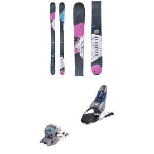 Nordica Unleashed 90 Skis 2025 - 160 Package (160 cm) + 90 Adult Alpine Bindings in Yellow size 160/90
