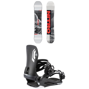 Nitro Prime Raw Snowboard 2026 - 158 Package (158 cm) + L Mens in White size 158/L