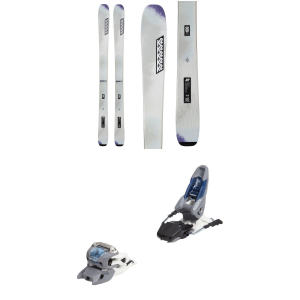 Women's K2 Mindbender 90 C W Skis 2025 - 148 Package (148 cm) + 90 Adult Alpine Bindings in White size 148/90