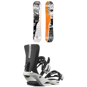 Kid's Nitro Ripper x Volcom SnowboardKids' 2026 - 137 Package (137 cm) + S Kids in Black size 137/S