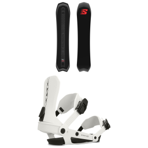 Salomon Salomon Dancehaul Pro Snowboard 2025 - 143 Package (143 cm) + M Womens in Black size 143/M | Aluminum - $458.96 at evo