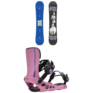 Women's K2 Spellcaster LTD Snowboard 2025 - 147 Package (147 cm) + M Womens in Green size 147/M