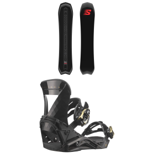 Salomon Salomon Dancehaul Pro Snowboard 2025 - 143 Package (143 cm) + S Womens in Black size 143/S - $445.45 at evo