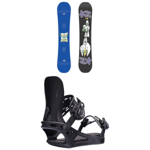 Women's K2 Spellcaster LTD Snowboard 2025 - 147 Package (147 cm) + S Womens in Black size 147/S | Nylon