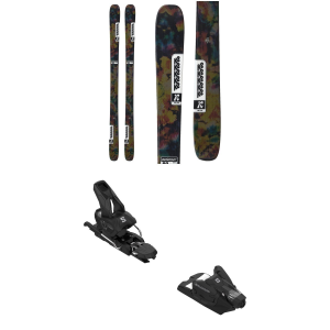 K2 Reckoner 92 Skis 2025 - 169 Package (169 cm) + 100 Adult Alpine Bindings in Black size 169/100