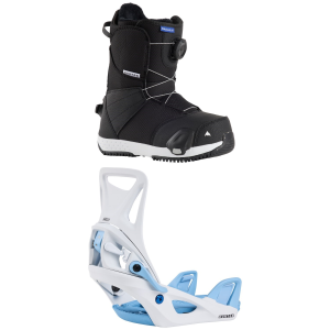 Burton Kid's Burton Smalls Step On Snowboard Boots 2026 - 4K Package (4K) + L Kids in Blue size 4K/L | Nylon - $409.90 at evo