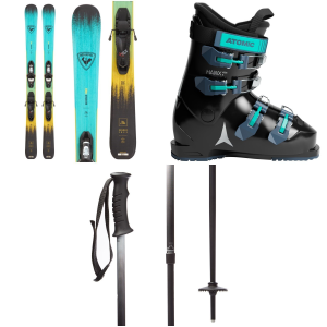 Rossignol Kid's Rossignol Sender Free Jr Skis + Kid X 4 GW BindingsKids' 2026 - 104 Package (104 cm) + 23.5 K's Alpine Ski Boots size 104/23.5 - $408.35 at evo