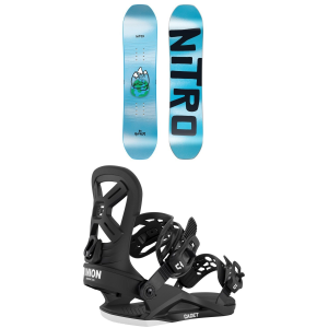Kid's Nitro Ripper SnowboardToddlers' 2026 - 86 Package (86 cm) + M Kids in Purple size 86/M | Aluminum