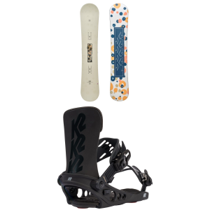 Women's K2 First Lite Snowboard 2025 - 142 Package (142 cm) + M Womens in Green size 142/M