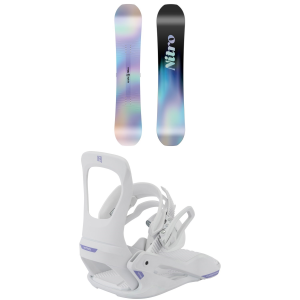 Kid's Nitro Spirit Snowboard Toddlers' 2026 - 86 Package (86 cm) + XS Kids in White size 86/Xs