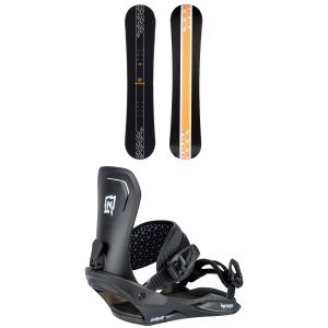 Kid's K2 Vandal SnowboardBoys' 2022 - 145W Package (145W cm) + M Kids in Black size 145W/M