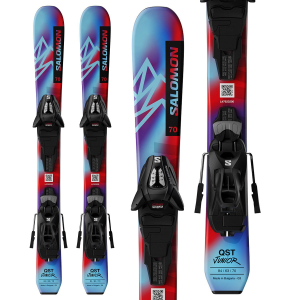 Salomon Kid's Salomon QST Jr XS Skis + C5 GW BindingsKids' 2026 size 80 - $259.95 at evo