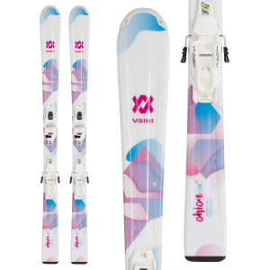 Volkl Kid's Volkl Chica Jr Skis + VMOTION 4.5 BindingsKids' 2020 size 110 - $160.30 at evo