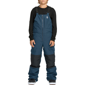 Volcom Kid's Volcom Barkley Insulated Bibs 2026 in Green size Medium - $108.00 at evo