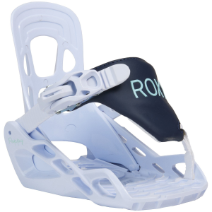 Kid's Roxy Poppy Speed Strap Snowboard BindingsGirls' 2025 in Blue size X-Small