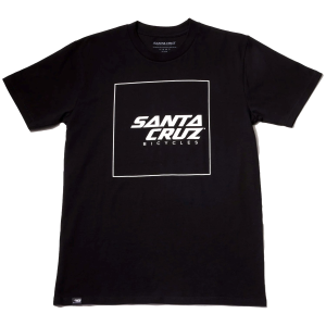 Santa Cruz Squared Up T-Shirt 2025 in Green size X-Large | Cotton