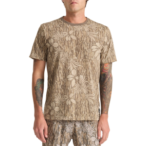 Roark Mathis Active Tie Dye Pocket T-Shirt Men's 2026 in Khaki size X-Large | Cotton/Polyester