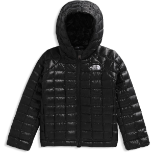 The North Face Kid's The North Face ThermoBall(TM) Hooded Jacket 2026 in Black size 5 | Polyester - $72.00 at evo